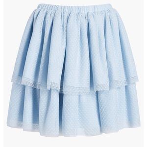 Blue Clara Tulle Skirt